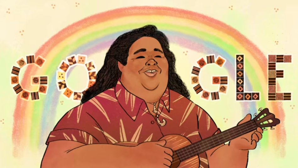 Israel Kamakawiwoʻole - Google Doodle